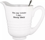 Bloody Mary Recipe Pitcher Set