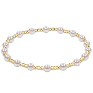 Sincerity Pearl 4mm Bracelet