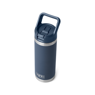 Rambler® 18oz Straw Bottle + Color-Match Cap • Navy