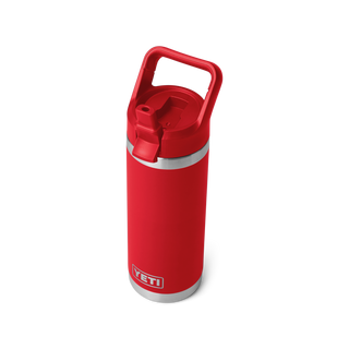 Rambler® 18oz Straw Bottle + Color-Match Cap • Rescue Red