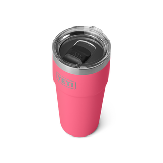 Rambler® 20oz Stackable Cup + Magslider Lid • Tropical Pink