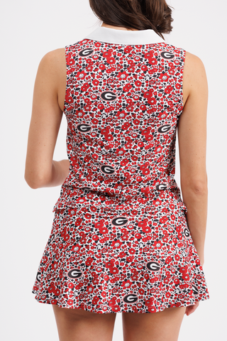 The Reese Skort - Georgia Poppies