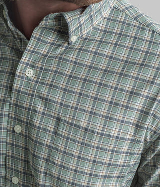 Hawthorne Plaid Button Down • Mallard