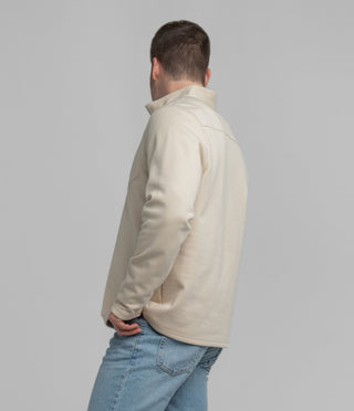 Fleece Essential Qtr Zip - Canvas