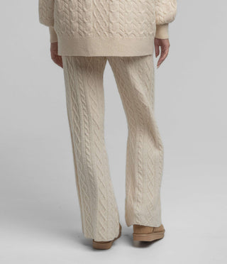 Comfy Cozy Sweater Pants - Parchment