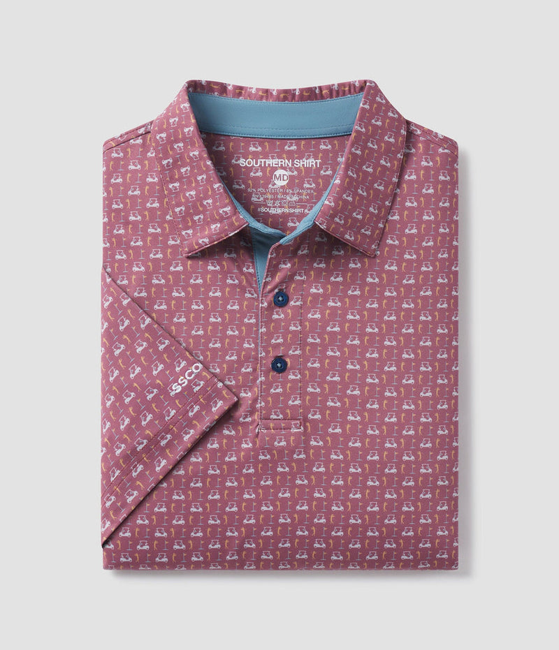 Perfect Round Printed Polo • Short Sleeve Polo