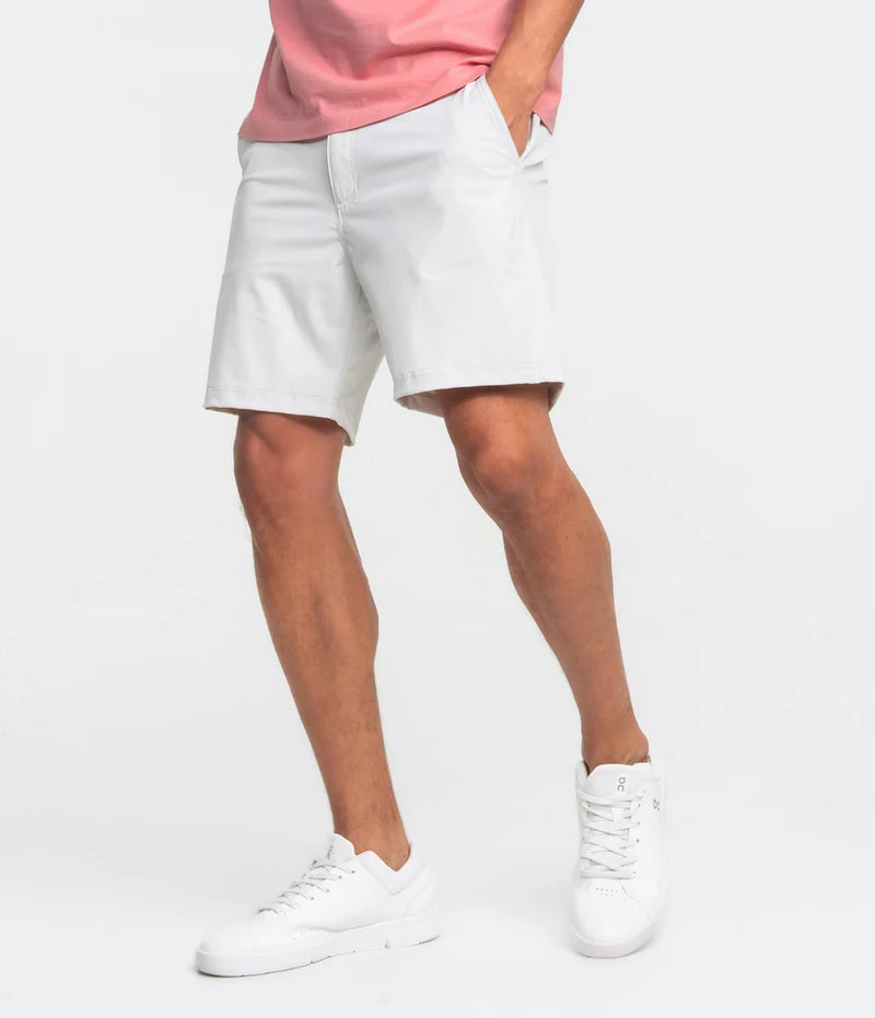 Momentum Performance Chino Shorts • Oyster