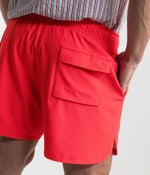 Sand To Surf Volley Shorts • Rio Red