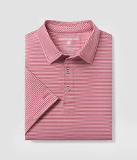 Largo Stripe Polo • Pink Nectar