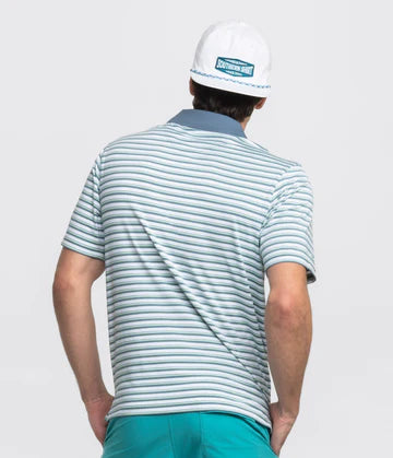 Somerset Stripe Polo • Off Course