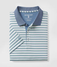 Somerset Stripe Polo • Off Course