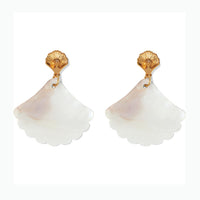 Sunset Cove Mother Of Pearl Shell Post Earrings