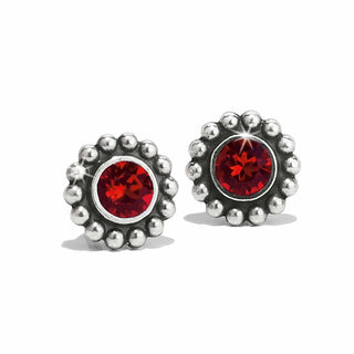 Twinkle Mini Post Earrings • Ruby
