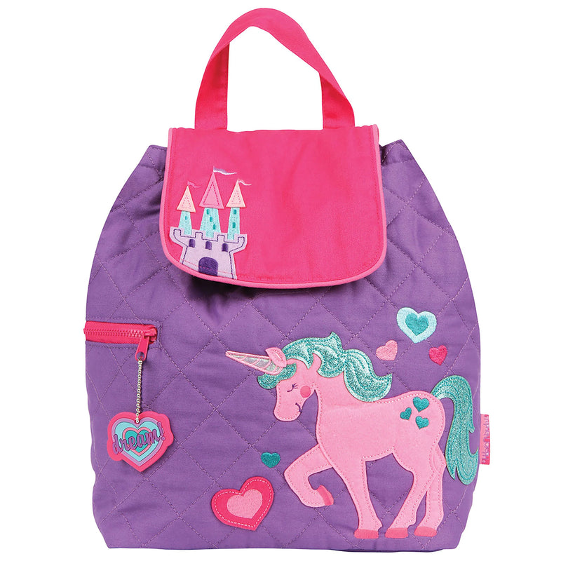 Quilted Backpack • Unicorn