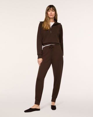 Spanx® Half Zip • Umber Root