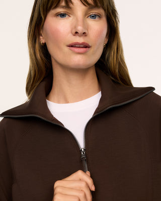 Spanx® Half Zip • Umber Root