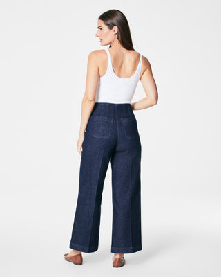 Spanxshape™ Everywear Zero Waistband Cropped Wide Leg Jeans