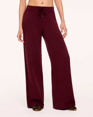 Spanx AirEssentials® Wide Leg Pant • Vino