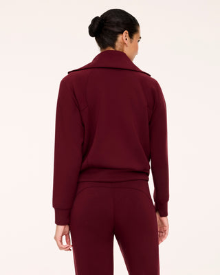 Spanx AirEssentials® Half Zip • Vino