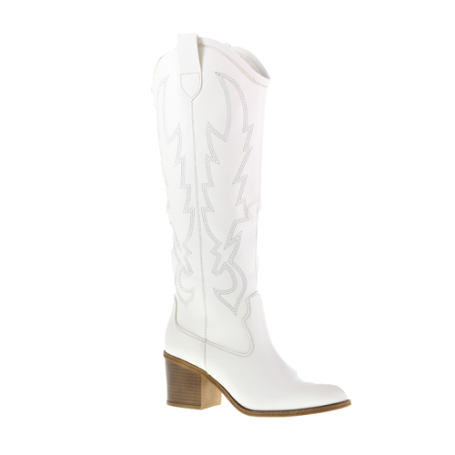 Upwind Cowgirl Boots • White