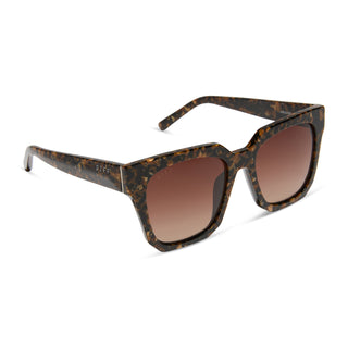 ARIANA GLITTER TORTOISE + BROWN GRAD. POL
