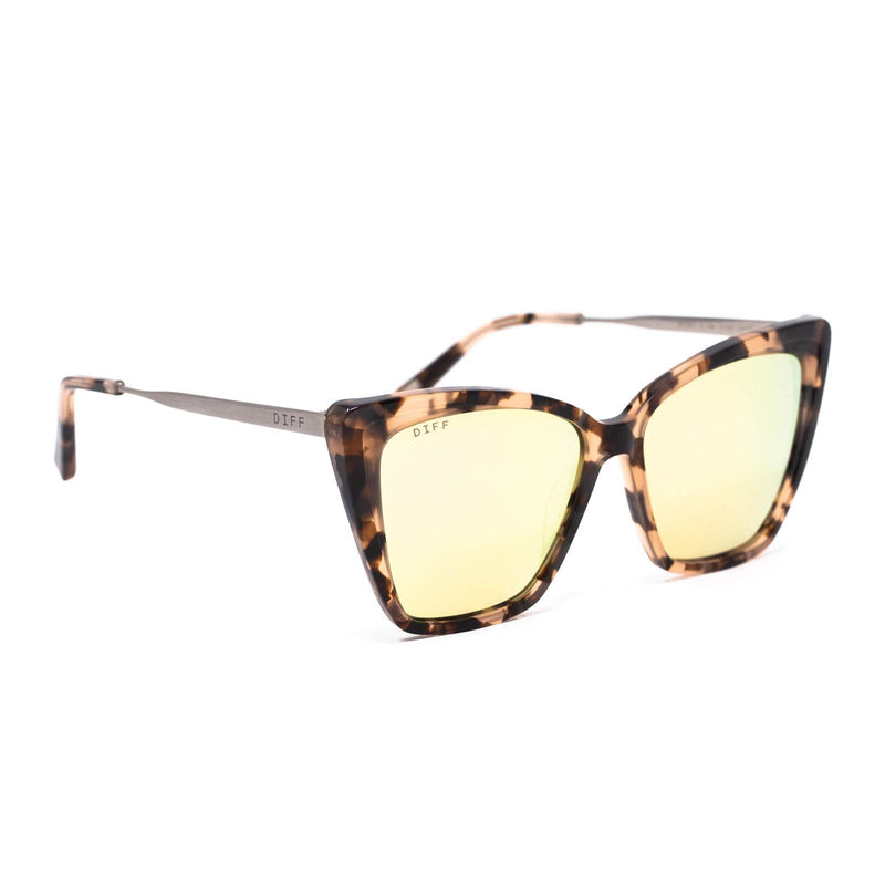 Becky II • Himalayan Tortoise + Taupe Mirror Polarized