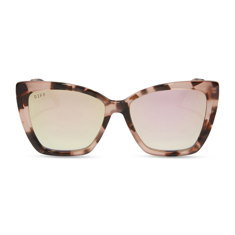 Becky II • Himalayan Tortoise + Taupe Mirror Polarized