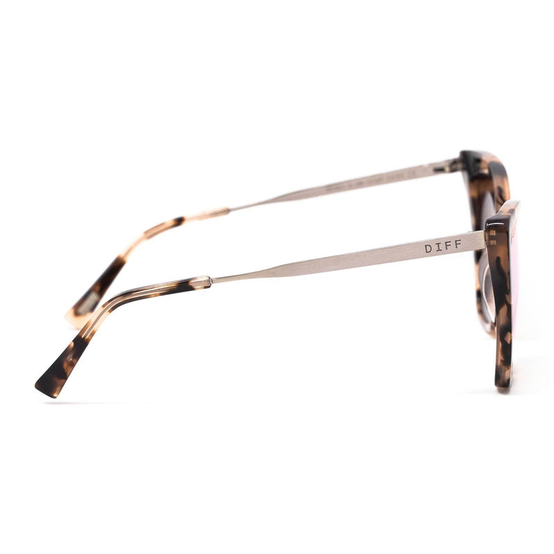 Becky II • Himalayan Tortoise + Taupe Mirror Polarized