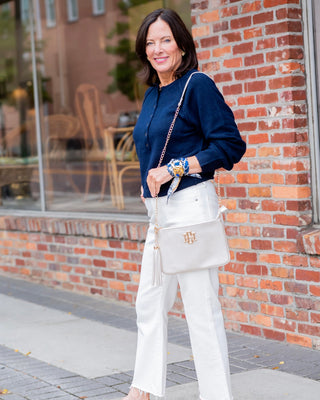 Madelyn Clutch/Crossbody • Pearl