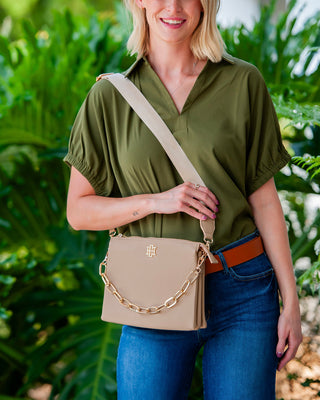 Ariana Crossbody • Taupe