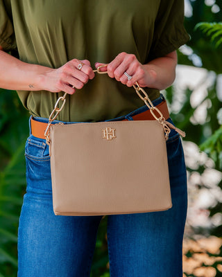 Ariana Crossbody • Taupe