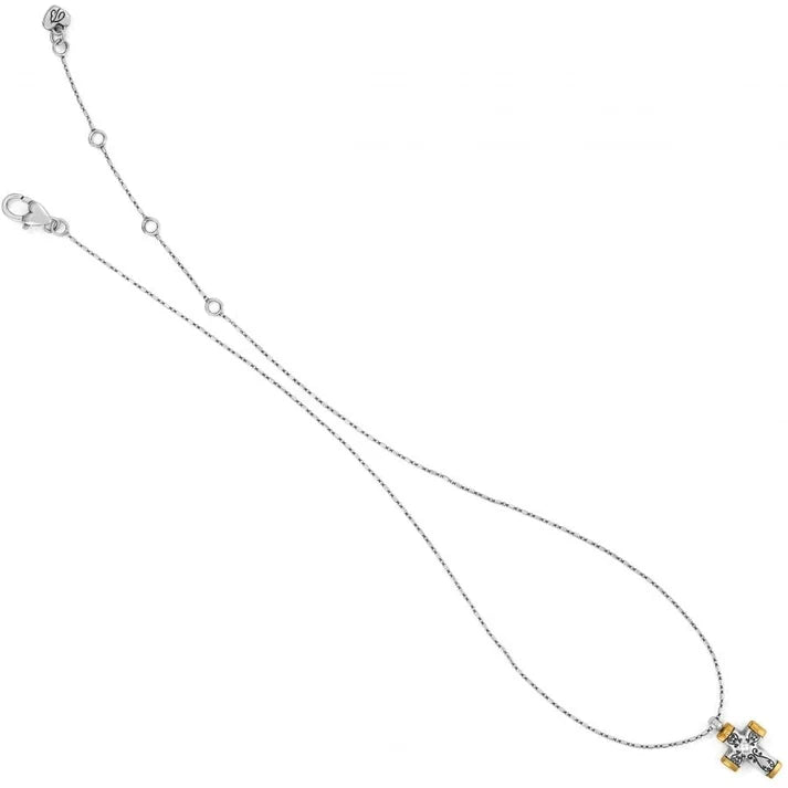 Venezia Petite Cross Necklace