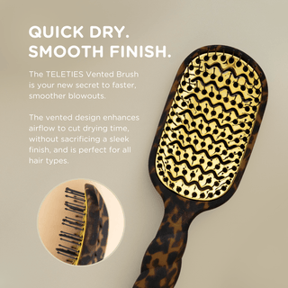 Vented Hair Brush • Tortoise