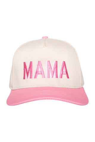 Mama Two-Toned Vintage Hat • Pink