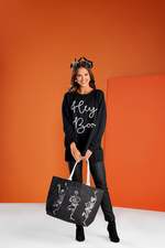 Hey Boo Sweatshirt • Black