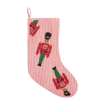 Beaded Stocking • Nutcracker