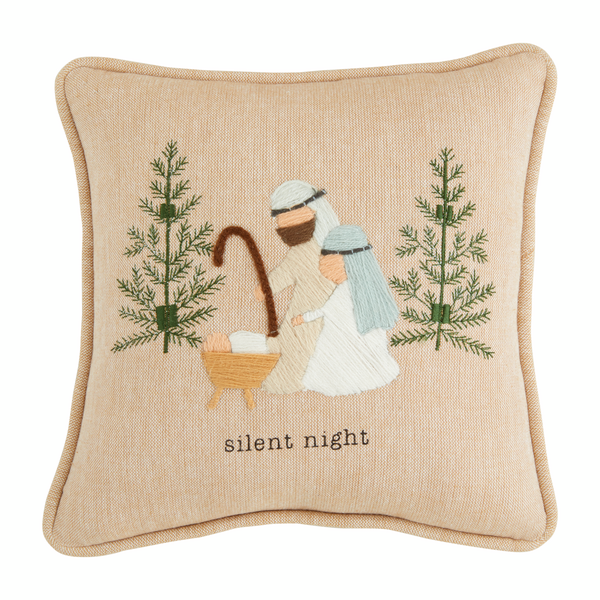 Silent Night • Mini Pillow