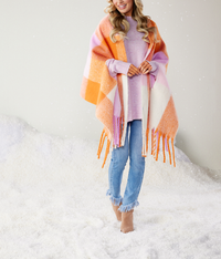 Orange Scarf Wrap