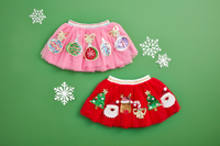 Toddler • Pink Ornament Sequin Tutu