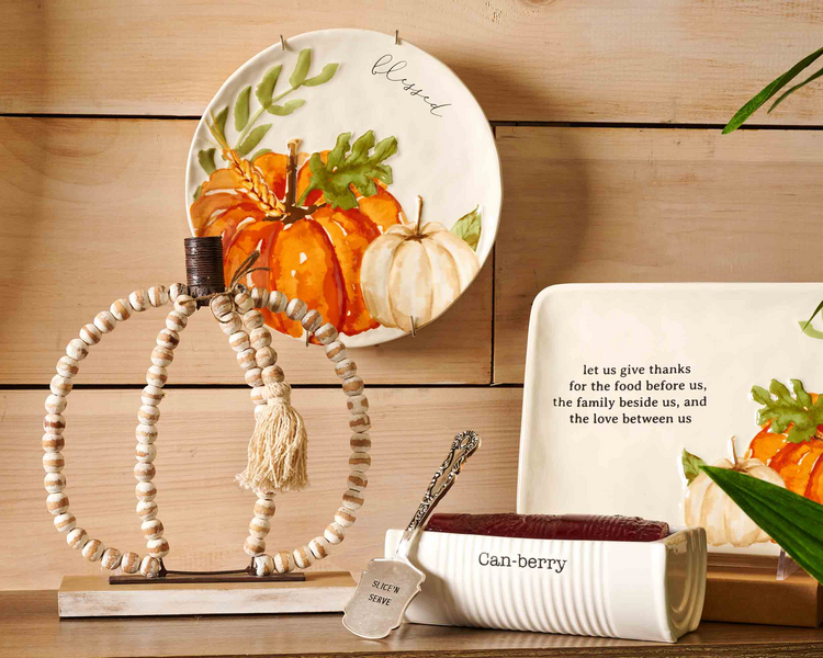 Cranberry Dish Set