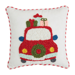 Christmas Car • Mini Beaded Pillow