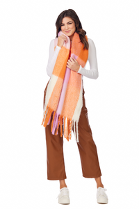 Orange Scarf Wrap