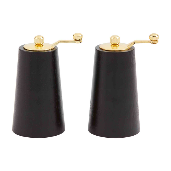 Black Salt & Pepper Shakers