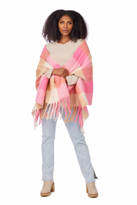 Pink Scarf Wrap