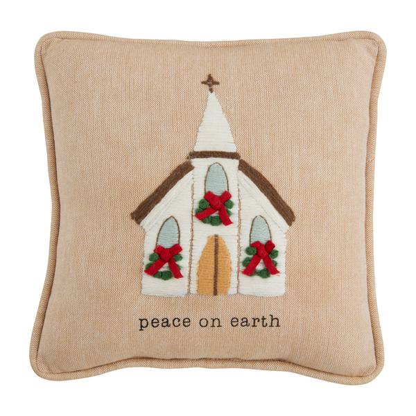 Peace On Earth • Mini Pillow