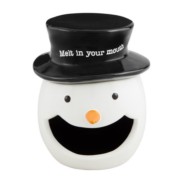 Snowman Open Mouth Candy Container