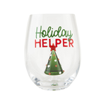 Christmas Icon Wine Glass • Tree