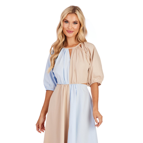 Hutton Cut Out Midi Dress