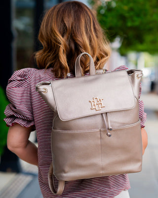 Bennett Backpack • Bronze
