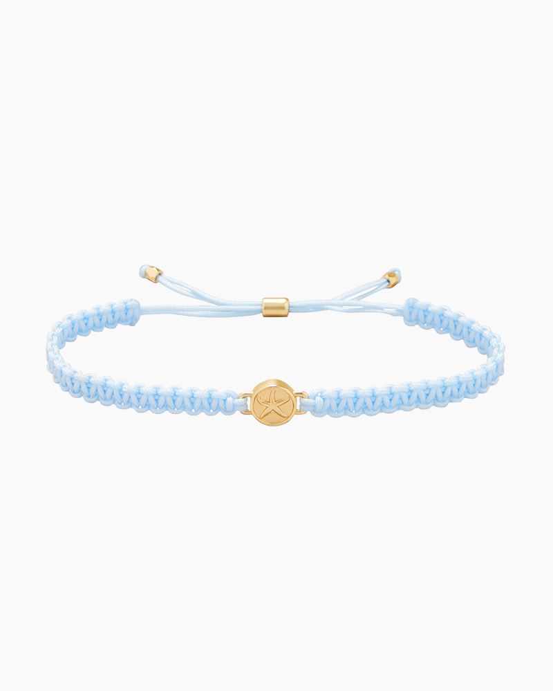 Starfish Friendship Bracelet • Sky Blue